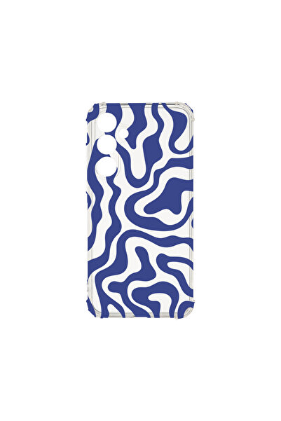 bestcase Carcasă spate antișoc pentru Samsung Galaxy A16, linie abstractă alb...