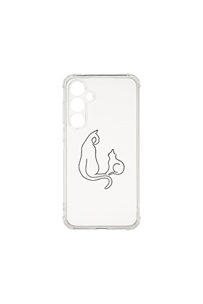 bestcase Αντικραδασμική θήκη πίσω μέρους για Samsung Galaxy A16, Abstract Cat...