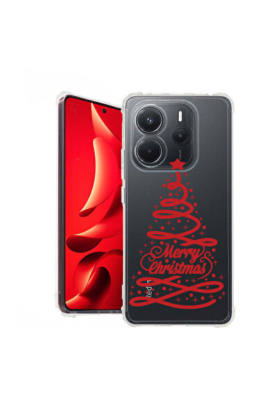 bestcase Carcasă spate antișoc pentru Xiaomi Redmi Note 14 5G, Brad de Crăciu...