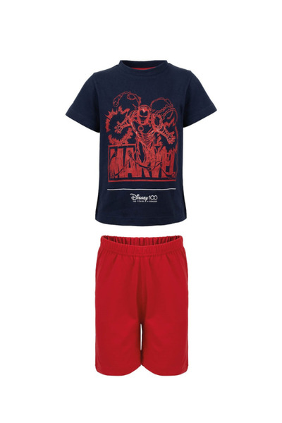 AVENGERS Children's pajamas with short sleeves, multicolor, 100% cotton, Avengers, Marvel