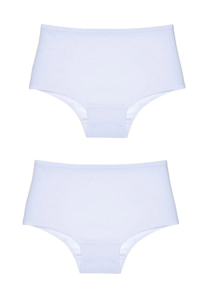 Ladytime 2-Piece Women's High Waist Laser Cut Bato Panties – Non-Marking, Seamless, Comfortable Underwear - 308