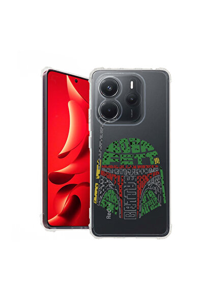 bestcase Carcasă spate antișoc pentru Xiaomi Redmi Note 14 4G, caligrafie Bob...