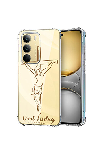 bestcase Carcasă spate antișoc pentru Realme 14x 5G, Binecuvântarea Vinerii M...