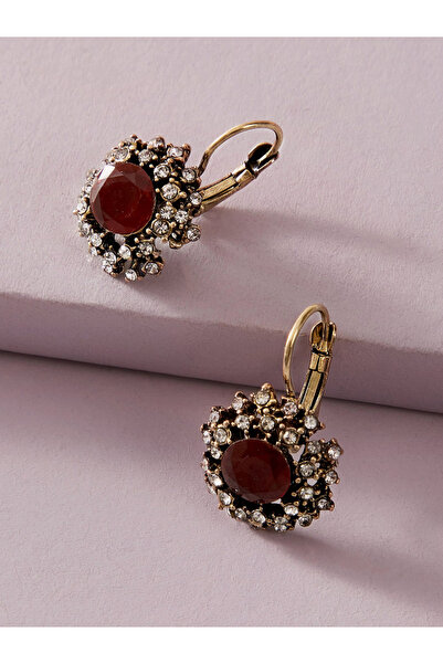 Take Two By Styli Embellished Huggie Earrings