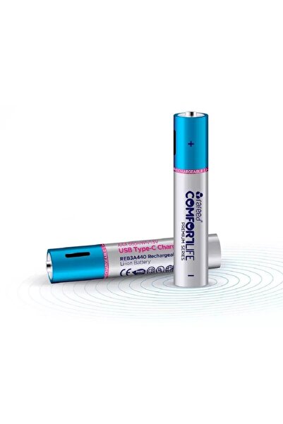 RAFEED AAA Rechargeable Batteries, 4 PCS, Multicolor