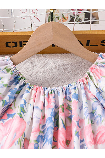 Take Two By Styli Multi Floral Print A-Line Dress