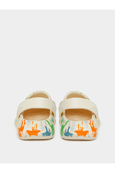 Take Two By Styli Girls Graphic Print Heel Strap Clogs