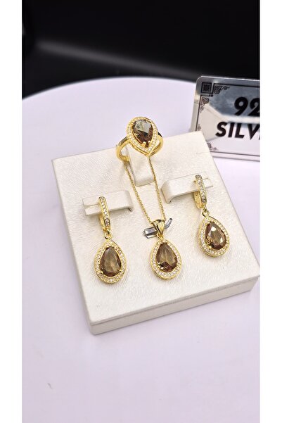 MODA 925 Ayar Kadın Gümüş Set