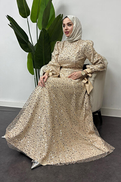 Tesettür Diyarı Kadın Aura Model Nişan Mezuniyet Ve Özel Günleriniz İçin Taş ...