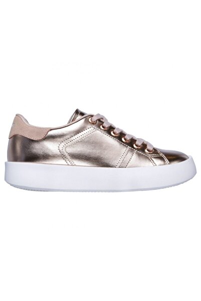 SKECHERS , Traffic eco-leather sports shoes with metallic look