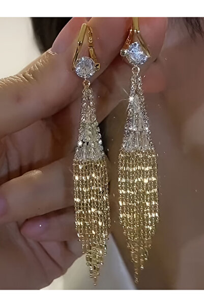 Take Two By Styli أقراط مزينة بشراشيب