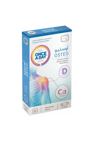 Quest قرص أوستيو مرة واحدة يوميًا، 30 قرصًا