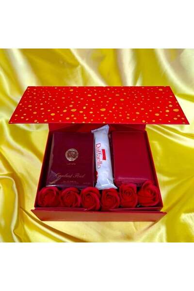 velve Pachet Red Desire,Parfum arabesc Lattafa Opulent Red 100 ml,portofel,Ra...