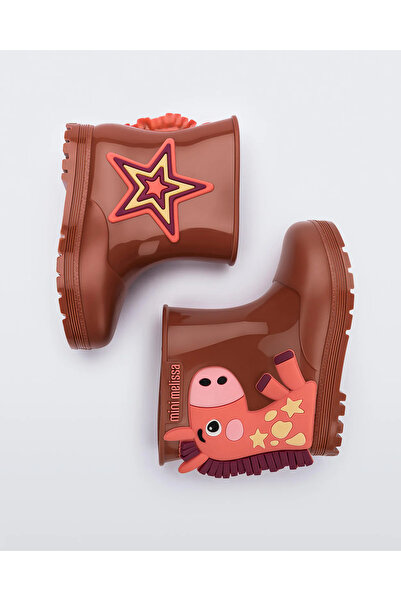 Mini Melissa 36182 Welly Wonderland Unisex Çocuk Yağmur Çizmesi