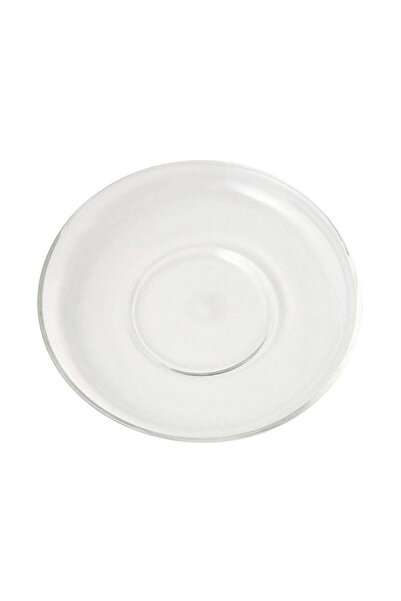 Muji Heat-Resistant Glass Saucer, Dia. 14 cm