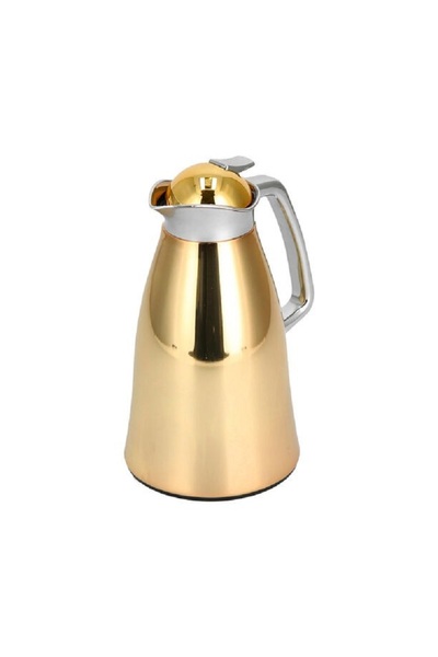 Dallaty Vacuum flask beige and gold 1L