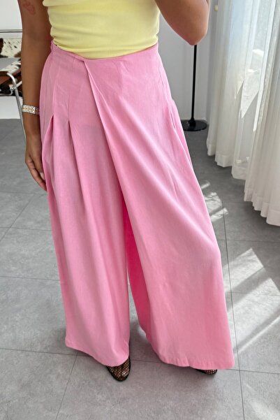 Mzr Collection Women's Linen Pareo Pants