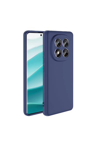 zore Redmi Note 14 Pro Plus Case Omsy Mara Launch Cover - Navy Blue