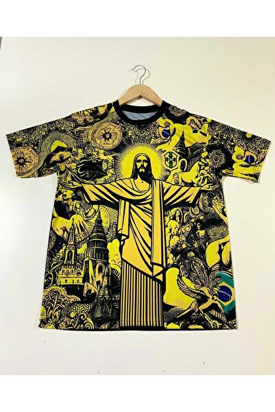 Lion Spor Brazil Kaka Leite Special Concept Jersey (Yellow)