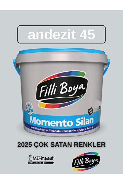 Filli Boya MOMENTO SİLAN - Yüksek Silinebilir- Yüksek Parlaklık - Yüksek Kapatıcılık - Kokusuz - 15L