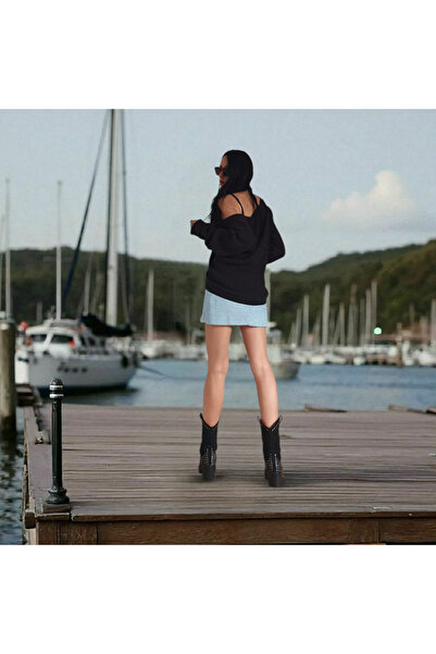 Fi designer Şanel Kumaş Mini Etek