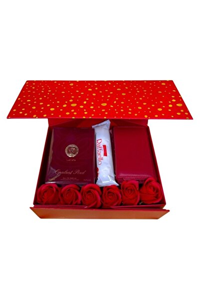 velve Pachet Red Desire,Parfum arabesc Lattafa Opulent Red 100 ml,portofel,Ra...