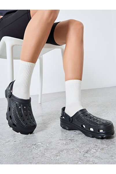 Take Two By Styli Solid Slip-On Heel Strap Clogs