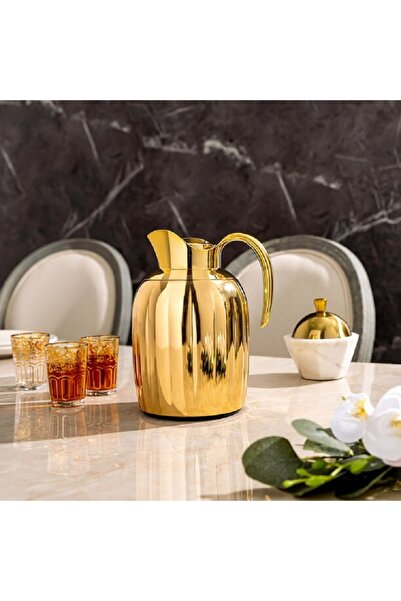 Dallaty Pumpk vacuum flask gold 1L