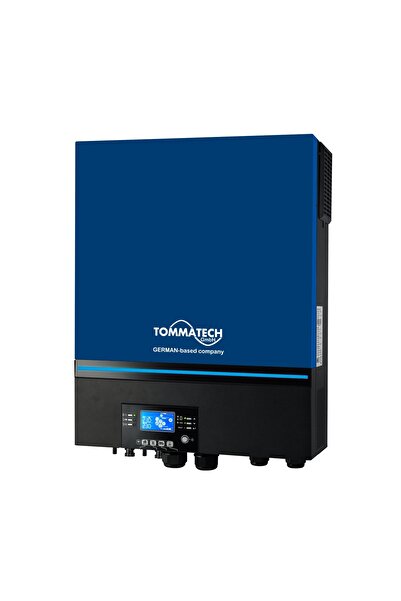 Tommatech 7.2kW Akıllı İnverter + 3 x 51.2V 102Ah Lityum Batarya Seti | Güç Kablosu Dahil