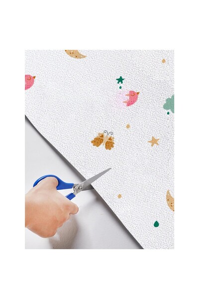 Flippy Αυτοκόλλητο ρολό τοίχου, Flippy, καμβάς, 10 m, ανθεκτικό στην υγρασία, πάχος 2,5 mm