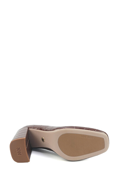 Nine West EATHAN2 5PR Καφέ Γυναικεία Παπούτσια με τακούνι