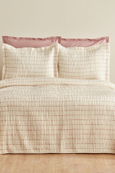 Karaca Home Peitra Çift Kişilik Jakar Comfort Set Pembe