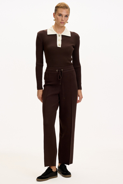 Exquise Παντελόνι με κορδόνια κανονικού τύπου