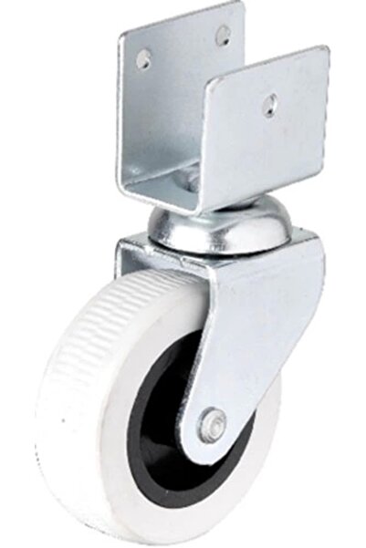 Skygo Hts 324 - 50x20 mm Roată gri scurtă tip U 4 bucăți