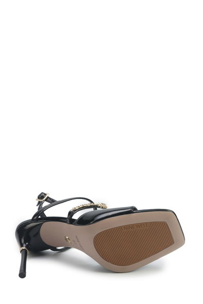 Nine West Irena 5Pr Black Women's Heeled Sandals