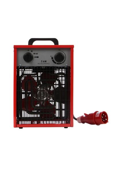 Paxton Electric fan heater, power 5 kW, built-in thermostat, self-resetting and self-closing system, ...