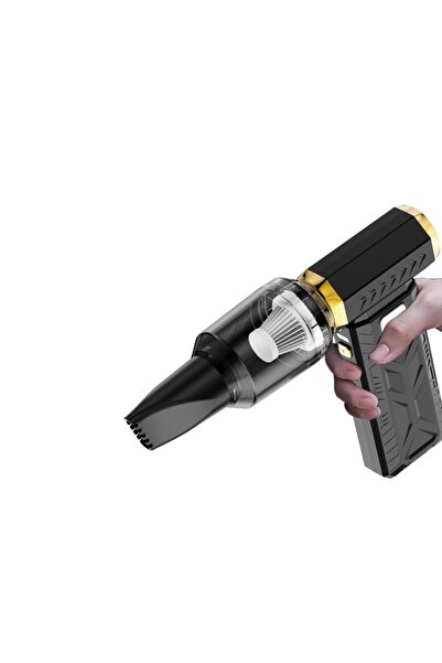 FOXMAG24 Aspirator/suflantă auto, 2 capete, reîncărcabil USB, afișaj digital,...