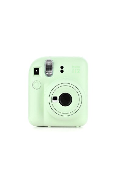 Fujifilm كاميرا فيلم فورية INSTAX Mini 12، لون أخضر نعناعي