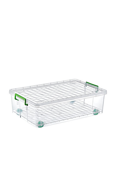 PRATİK SHOP ŞENYAYLA TEKERLEKLİ MAKSİ SAKLAMA KUTUSU 30 LT LİTRE