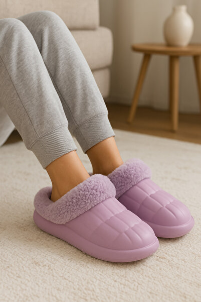 AkınalBella Ультра м'які домашні капці з вовняною підкладкою, унісекс