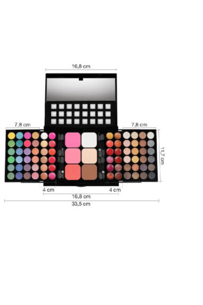 Total Pro Beauty Trusa machiaj 78 culori Aria