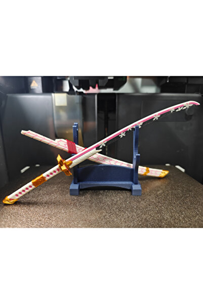 GRAT3D 15 CM MİNİ Monster Hunter Mizutsune Longsword - Koleksiyonluk Masaüstü...