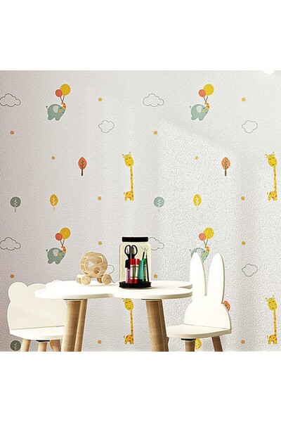 Flippy Αυτοκόλλητο ρολό τοίχου, Flippy, καμβάς, 10 m, ανθεκτικό στην υγρασία, πάχος 2,5 mm