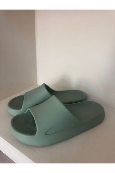 FURIA SHOES Eva Mint Green Slippers