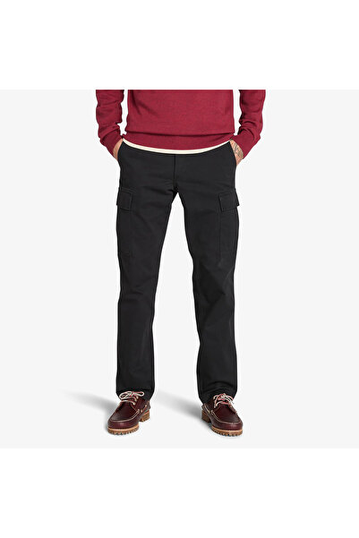 Timberland B0A2Pg90011-R Brookline Twill Cargo Pant Men's Trousers Black