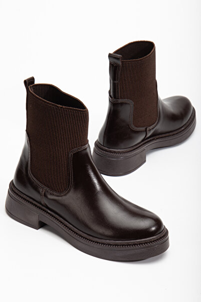 MaskButik Aygen Elastic Leather Boots