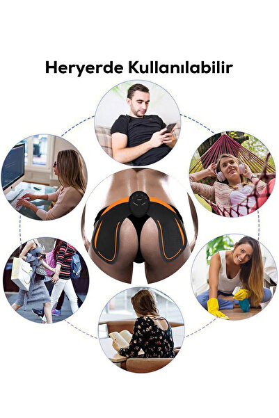 Arfseb Kalça Sıkılaştırıcı Ve Ağrı Azaltıcı, Rahatlatıcı EMS Masaj Aleti