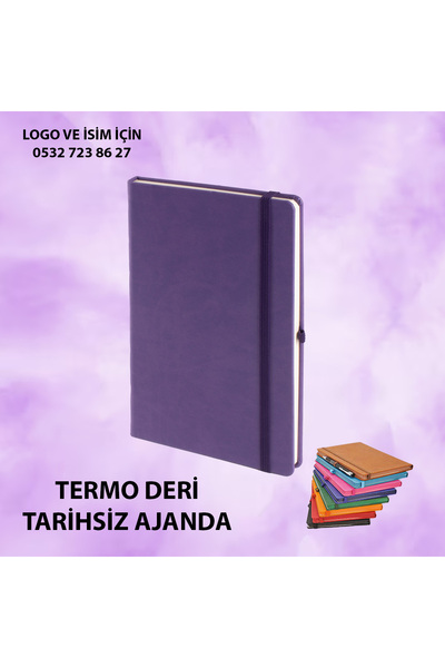 Ceymas Hediyelik Kişiye Özel İsimli Ajanda ve Not Defteri 224 Sayfa Termo Sun...