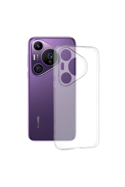 dalip Husă de protecție din silicon transparent compatibilă cu Huawei Pura 70...