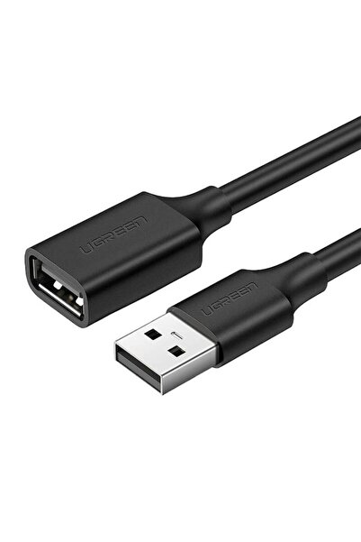Ugreen Cablu prelungitor, UGREEN, USB 2.0, 1 m, Negru